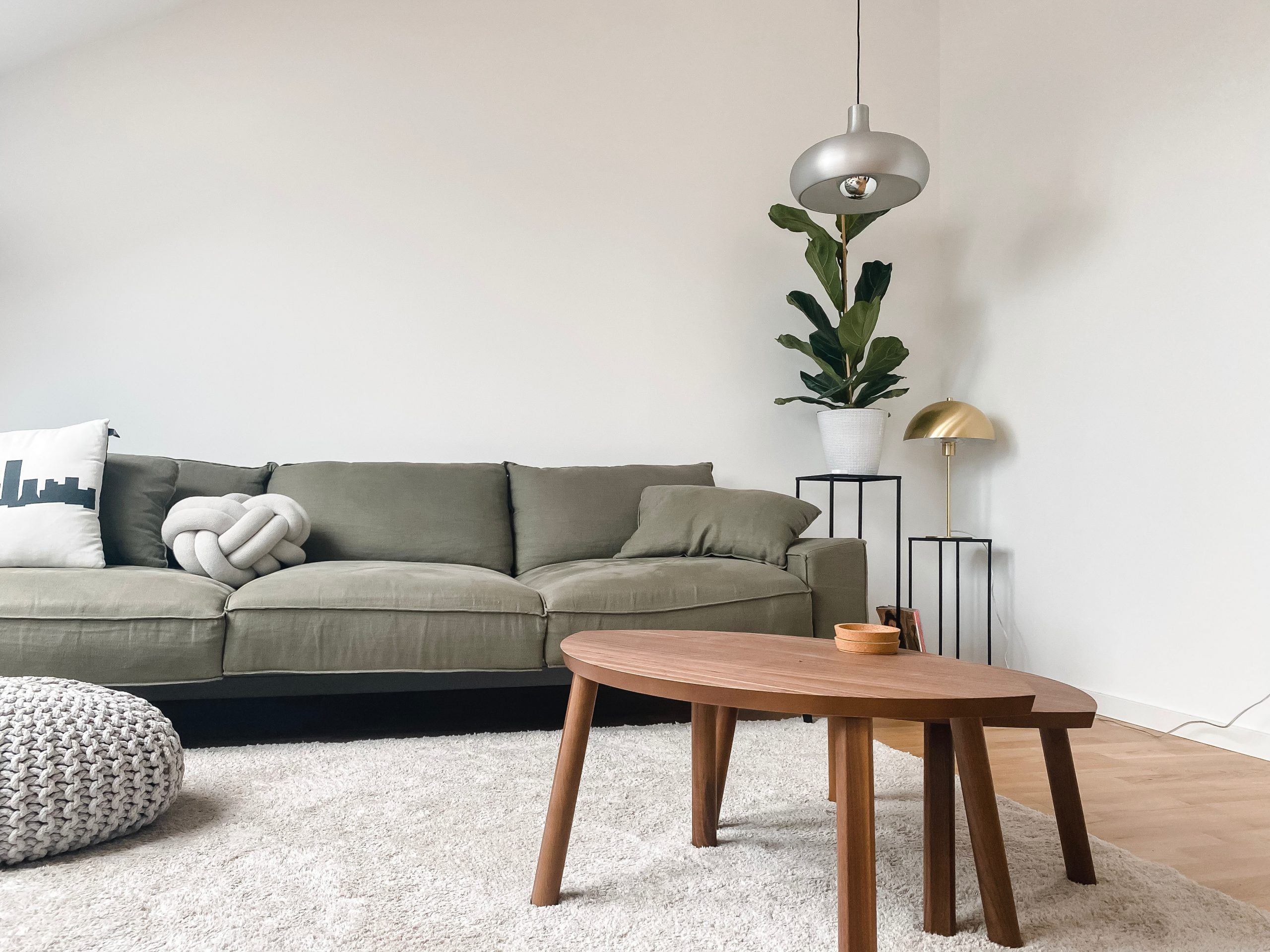 modern living room space